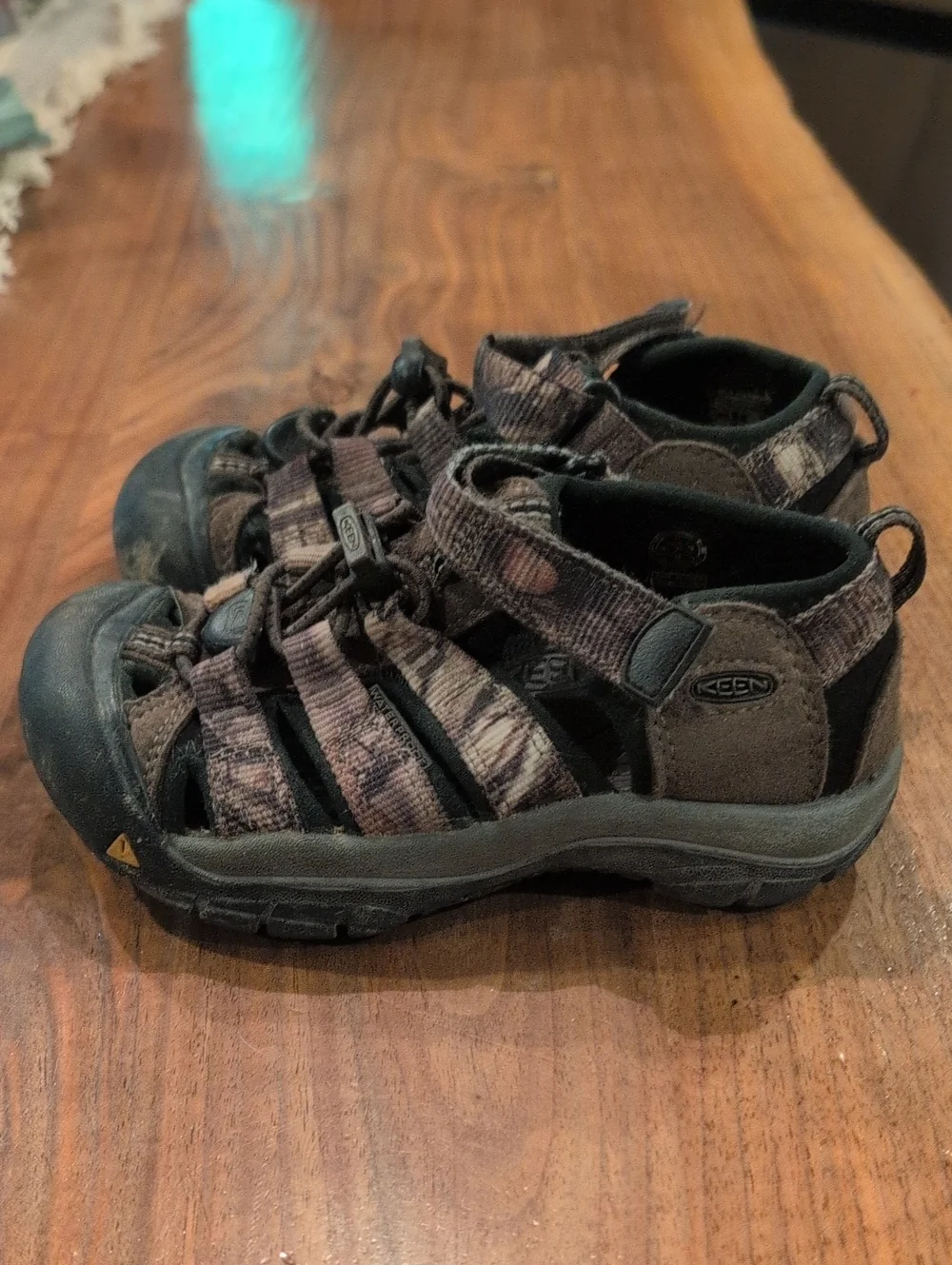 Keen Kids Camo Outdoor Sandals